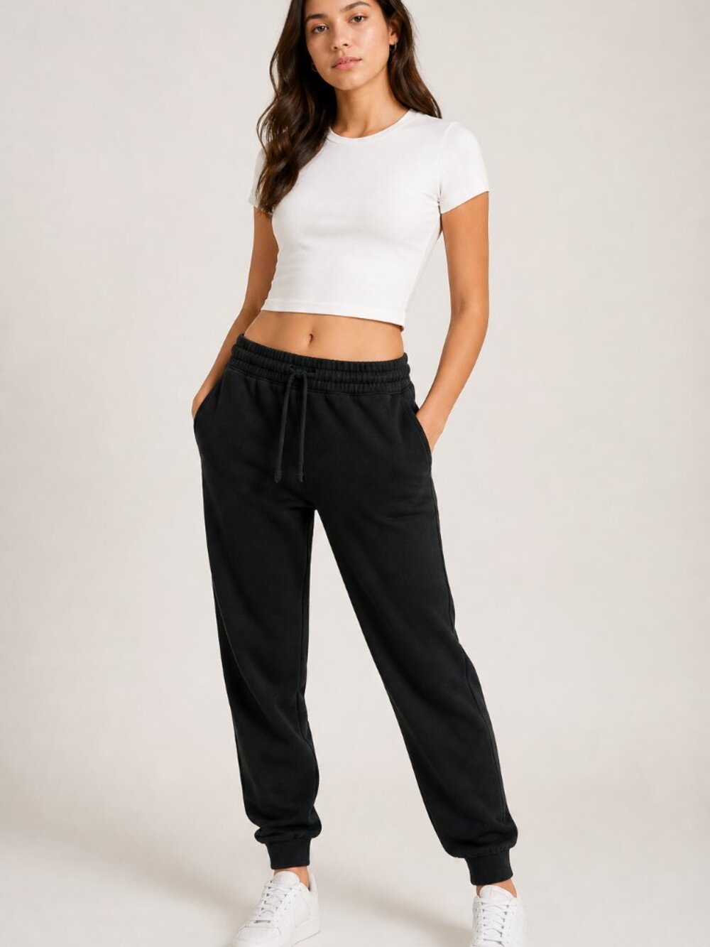 Abercrombie Soft AF Sweatpants Small | Black Joggers | Elastic Waist Lounge Pant